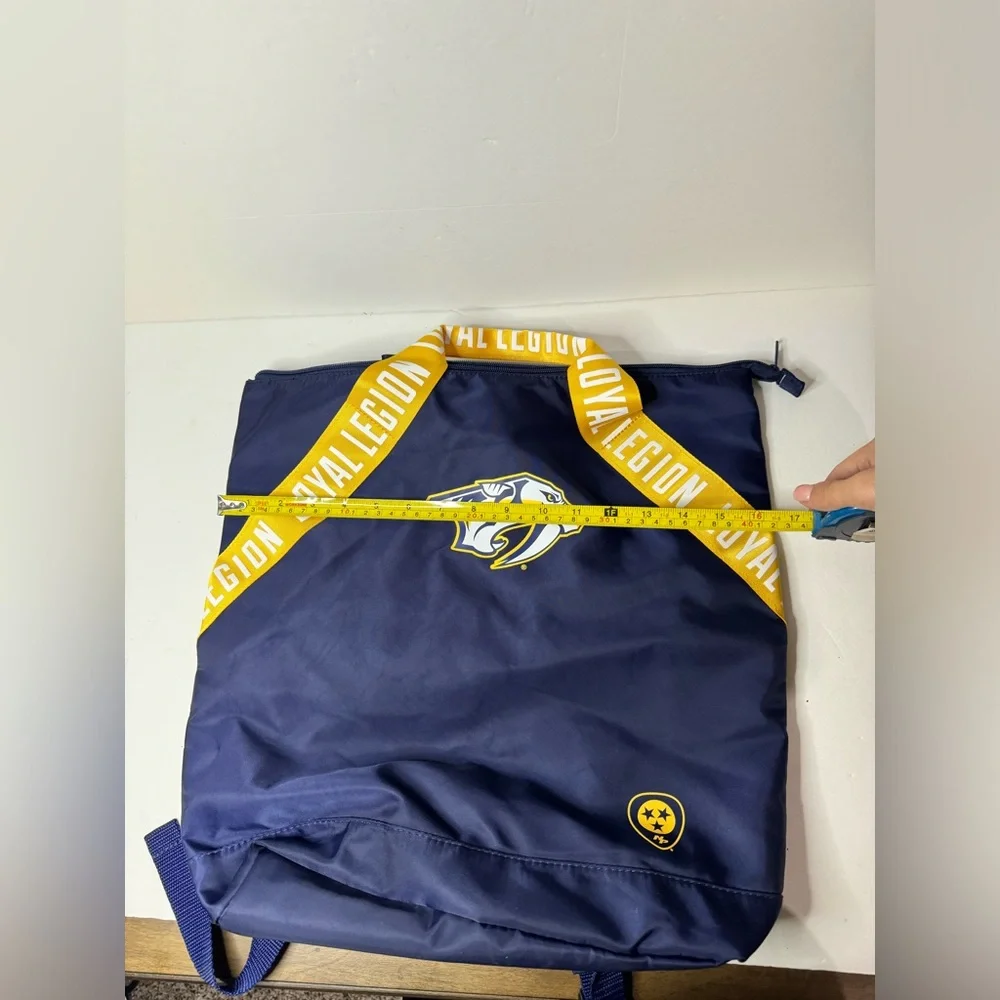Nashville Predators Tote Backpack Loyal Legion Quality Smashville NHL